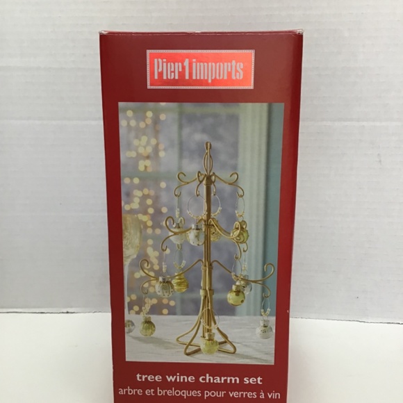 PIER 1 Imports Tree wine Charm Set - Picture 3 of 5